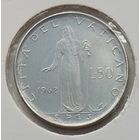 Ватикан 50 лир 1962 г. В холдере