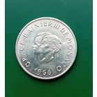 10 франков Монако 1966 10 лет свадьбе Ренье III