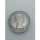 Великобритания  6 пенсов 1960 года .