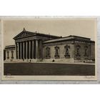 Мюнхен, здание Глиптотеки (музея древнегреческой и древнеримской скульптуры), отправлено полевой почтой Feldpost из Мюнхена в Берлин-Далем 6.02.1942