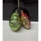 Елочная игрушка кувшин амфора шишка СССР цена за все К.21