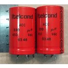 Конденсатор 330 мкФ 450В.