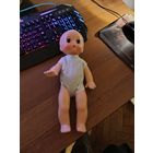 Кукла - пупс СССР, на верёвках, полая.