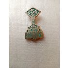 ЗНАЧОК КРАСНОЯРСКУ 350 ЛЕТ (КЛЮЧ)