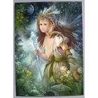 Волшебный посох. Надежда Стрелкина. Авторская открытка