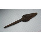 Древний наконечник стрелы (дротика).Железо.Большой.