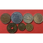 Весь мир без Европы, 7 разных монет из 7 стран - 4