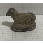 Овца, 18-19 в. Олово. Редкость.