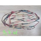 Бусы новогодние, для ёлки, стекло, 3.4м.