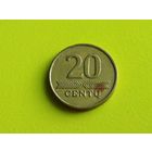 Литва. 20 центов 2007.