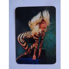 Календарик 2001 г. Girl.