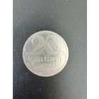 20 сантимов 1922 года. Хорошее состояние. С 1 рубля