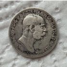 Австрия 1 крона 60 лет Правления 1908