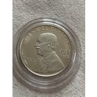 Мальта 1 лира, 1972 Мануэль Димех Серебро 987 пр.