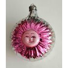 Елочная игрушка СССР. Солнышко. Двухстороннее. (Каталог, N726)