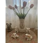 Ваза костяной фарфор Англия Atnsley