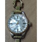 Часы Чайка. Позолоченные с браслетом на ходу