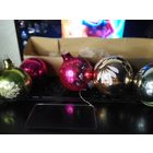 Стеклянные новогодние шары СССР