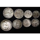 Набор 4 монеты 1,2,3,5 копеек 1926г посеребрение пробные #4