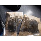 Старинная старая фотография Клецк 1930-е. замежники корпуса охраны пограничья 9 КОР Kleck Межвоенная Польша