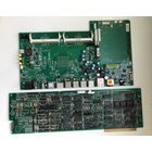 Платы с микросхемами DIP и другими электронными компонентами