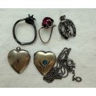 Бижутерия старая серебро