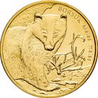 Польша 2 злотых, 2011 Барсук UNC