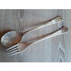 Ложка с вилкой мнц