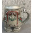 Пивная кружка Штаны Gerz Германия. Высота 16 см.