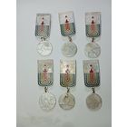 Значек "  Летняя Универсиада 1973 года  , 6 шт . С 5 рублей .