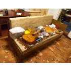 Тахта раскладная двухместная. Габариты в сложенном состоянии 82,5 х 191 см.