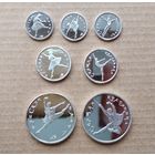 Русский балет. Набор из 7 монет.