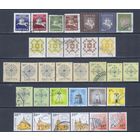 [2762] Литва.Стандарт.Подборка по годам. 32 гашеные марки.