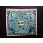 1 марка1944 г. Советская Оккупационная Зона ВОВ. Достойное состояние.