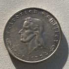 2 марки 1934 год Шиллер Германия