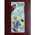 Россия 100 рублей 2018 чемпионат мира по футболу UNC