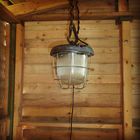 Тяжелый винтажный промышленный светильник ОБМЕН!