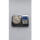 5 лат 1931 года. Латвия. Серебро 835. Монета не чищена. 11