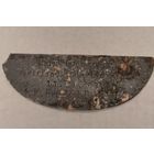 ПМВ половинка жетона MG пулеметчик. Редкий