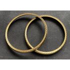 Декоративные кольца для винтажной метеостанции или часов / латунь