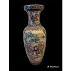 Большая китайская винтажная ваза