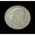 5 злотых 1934 г.  Польша.  Ядвига.  Серебро