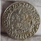 Полугрош 1/2 гроша 1561 года, Сигизмунд II, м.д. Вильно, Литва, СОХРАН!