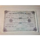 10 миллионов марок 1923 года,  Ганновер.