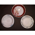 Блюдо Добруш,2 тарелки С ПРАЗДНИКОМ! Хайта и СНЕГИРИ ЗИК.С рубля.