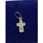 Серебряный крестик , 925 проба .