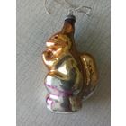 Ёлочная игрушка "БЕЛОЧКА" (СССР).