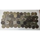 Лот монет РИ. Деньга. 90 шт. 660 гр