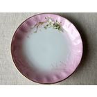 Розетка блюдце фарфор Гарднер роспись 10см клеймо