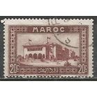 Французское Марокко. Главпочтамт в Касабланке. 1933г. Mi#99.